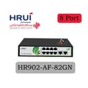سوییچ شبکه 8 پورت اچ آر یو آی  HRUI HR902-AF-82GN