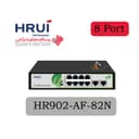 سوییچ شبکه 8 پورت اچ آر یو آی HRUI HR902-AF-82N